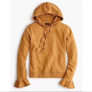 Jcrew camel sweatshirt